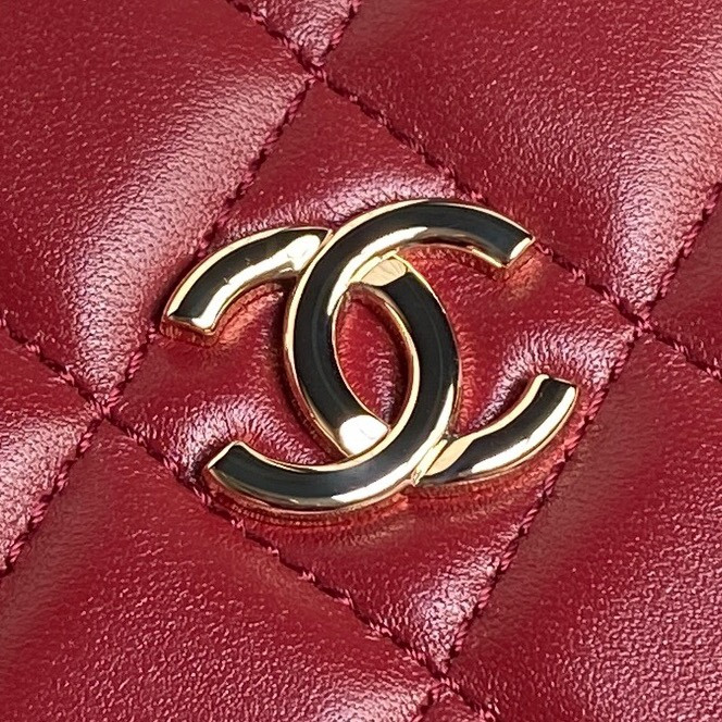 Ch*el box bag 15x22x7.5cm