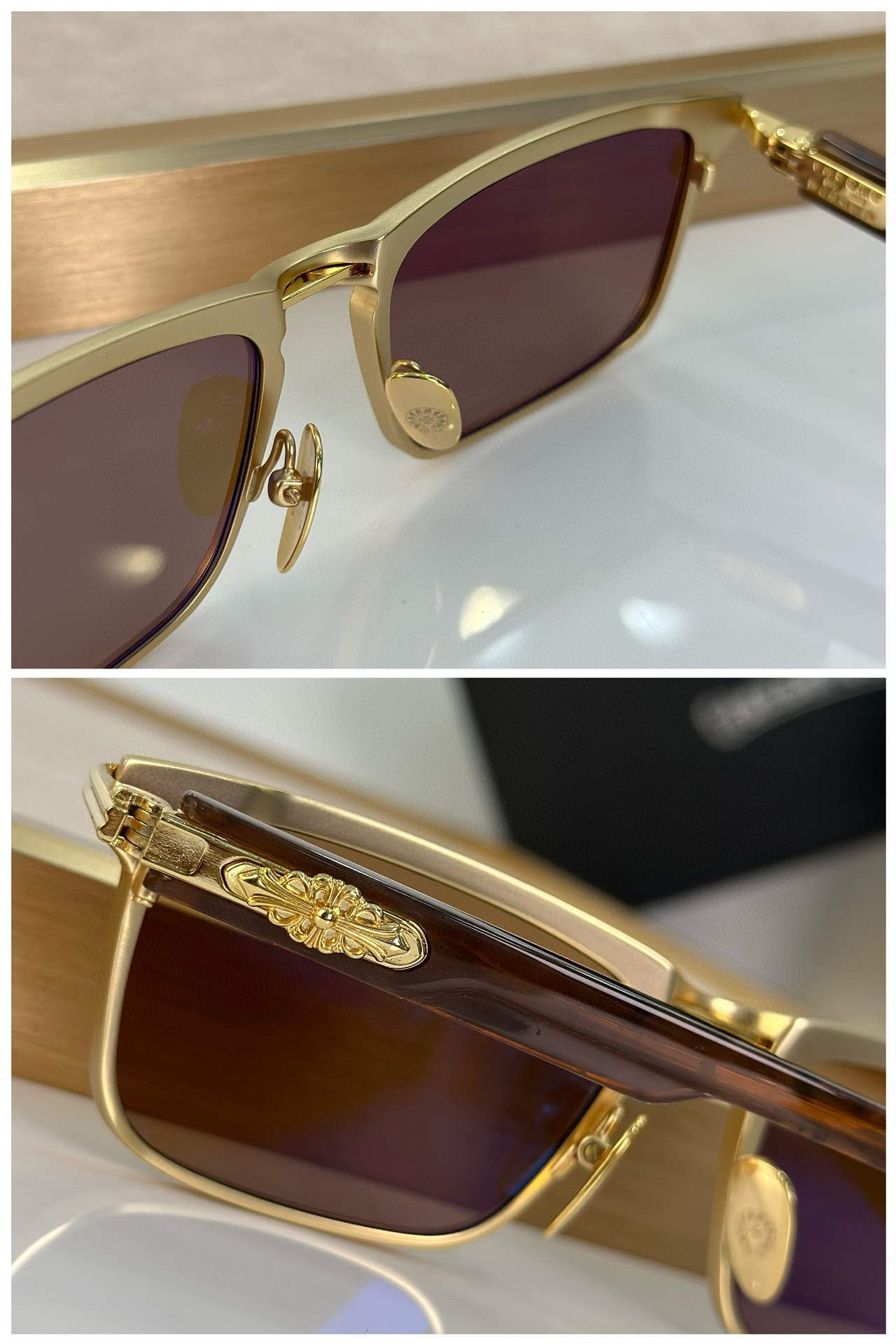 Ch**me He**ts glasses ss24 56-18-146