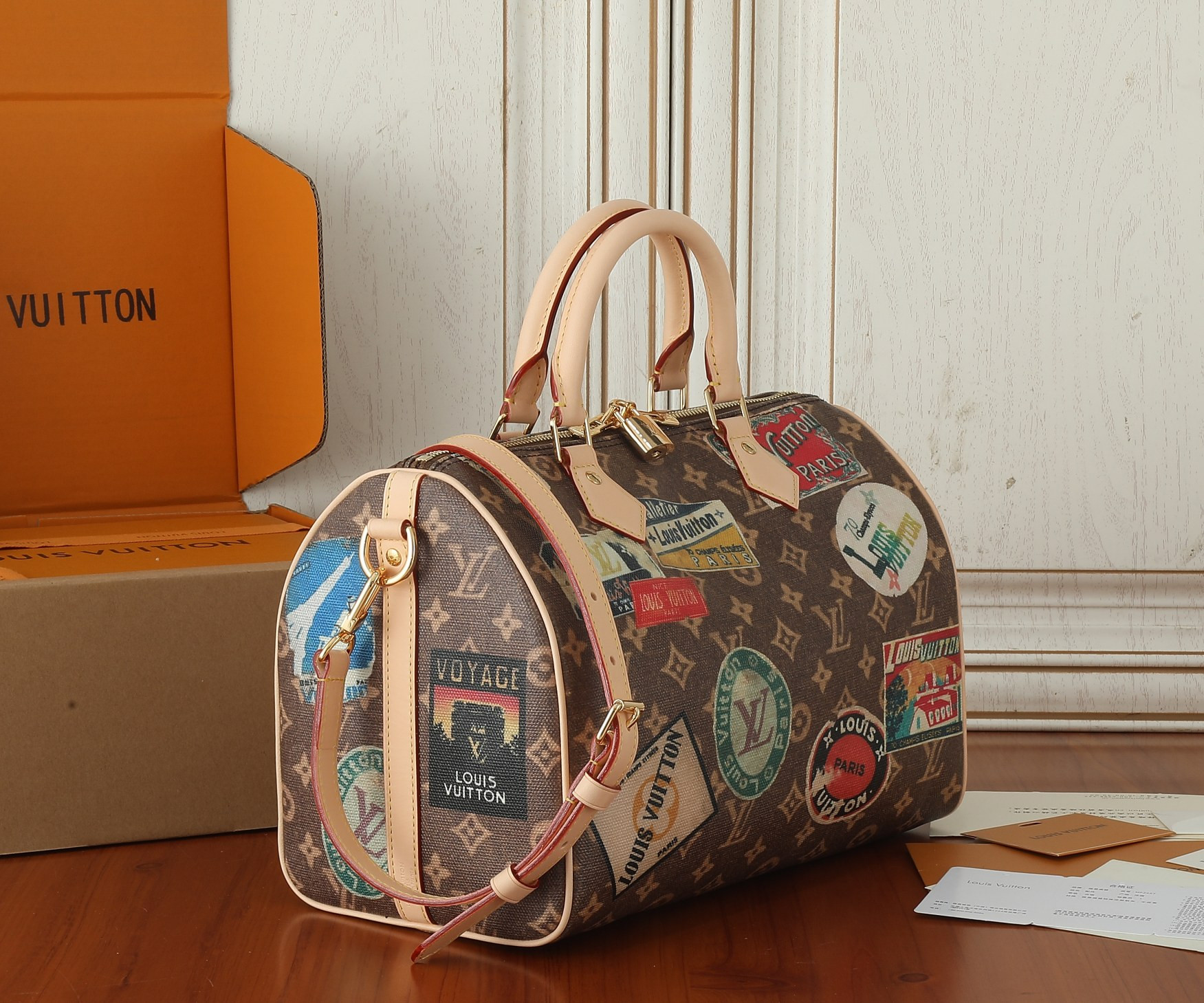 LV Speedy Bandoulière 30 M47087 30 x 21 x 17 cm