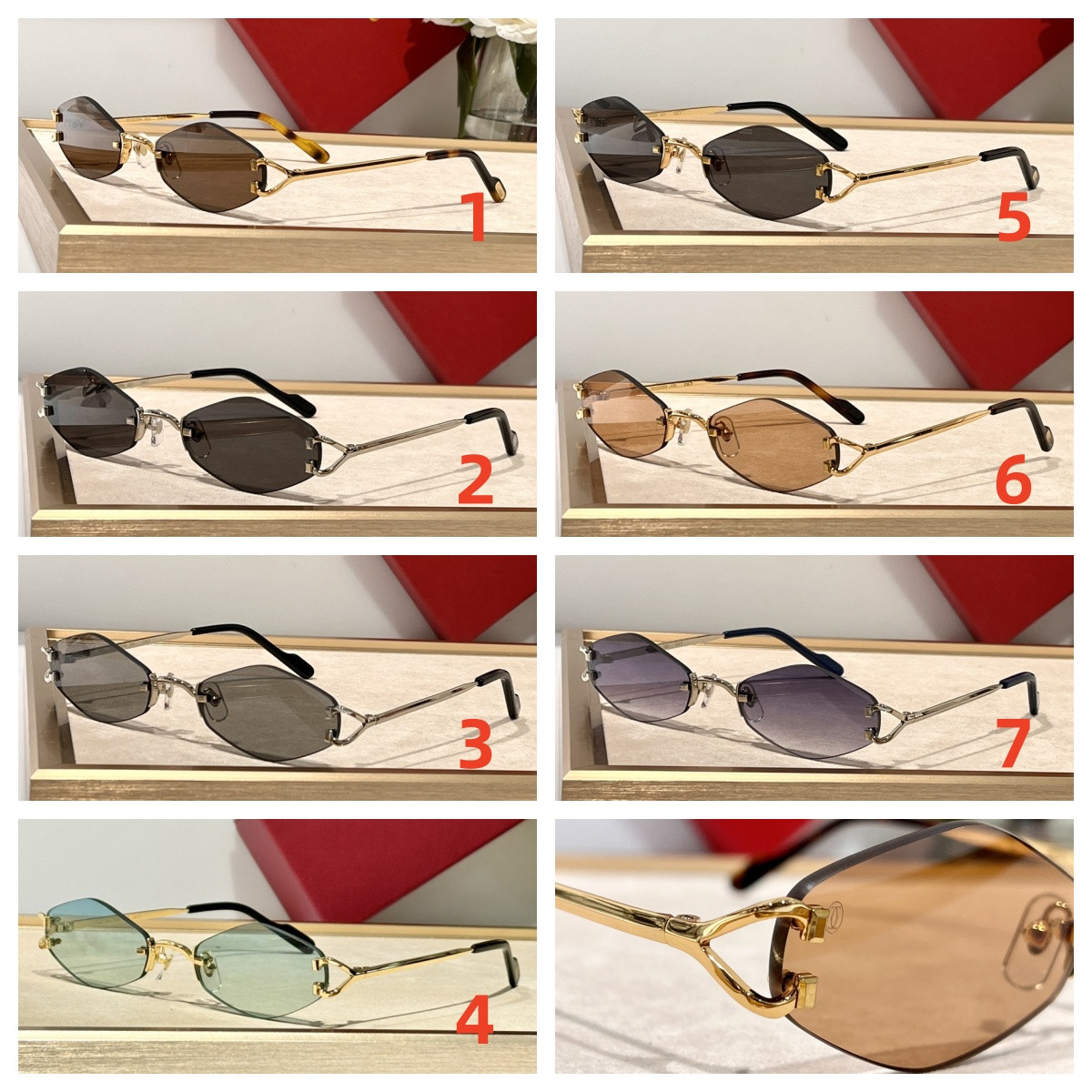 Ca*t*er glasses ct8100359 48-20-140