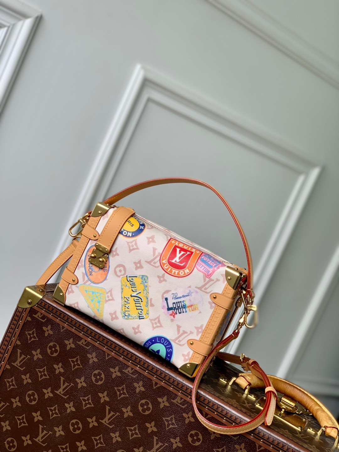 LV Side Trunk MM M14606 23.5 x 16 x 8.5 cm