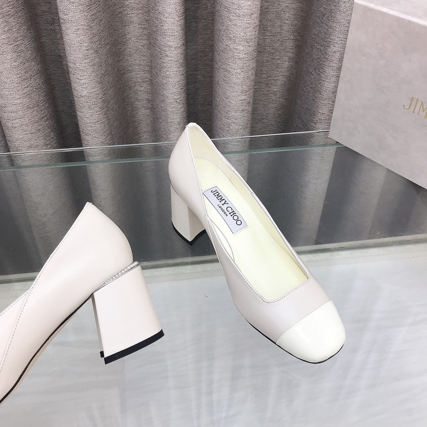 ua Ji*y Ch* jenson pumps 8.5cm