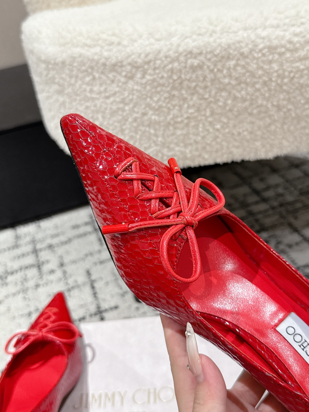 ua Ji*y Ch* scarlett pumps 5cm