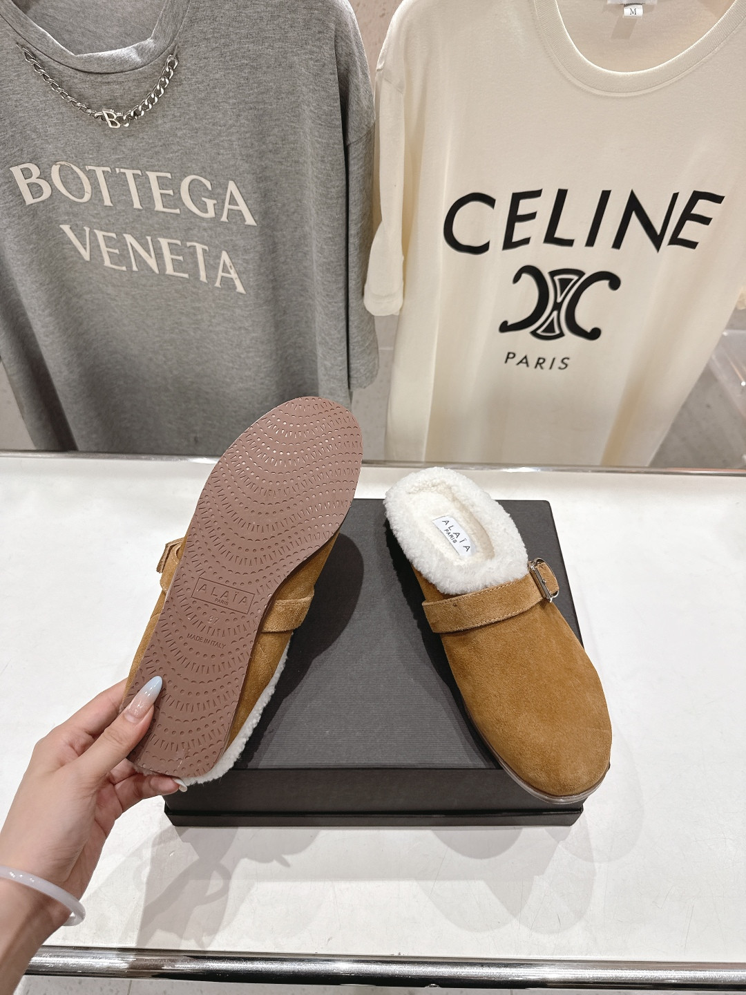 UA Alaia Flat Mules